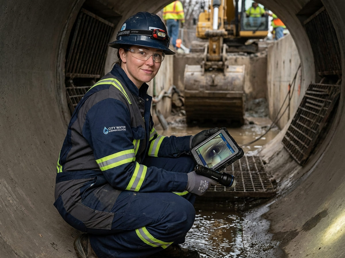Sewer Line Inspection & Replacement in Forestburg